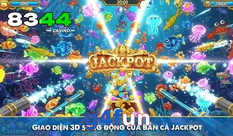 List game bắn cá siêu hay tại g4fun nên trải nghiệm